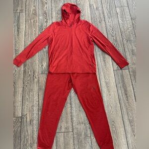 Nike Red Dri-FIT Jacket & Pants